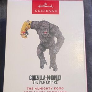 Hallmark Keepsake The Almighty Kong Ornament - Gray and Yellow